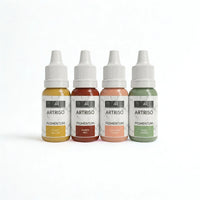 Artriso Earthen pigment set for eco resin - natural earth-toned mineral pigments