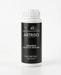Artriso GlazeSeal high-gloss eco resin sealer 100ml