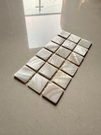 Finished mother of pearl inlay trinket tray cast with Artriso Calso eco resin