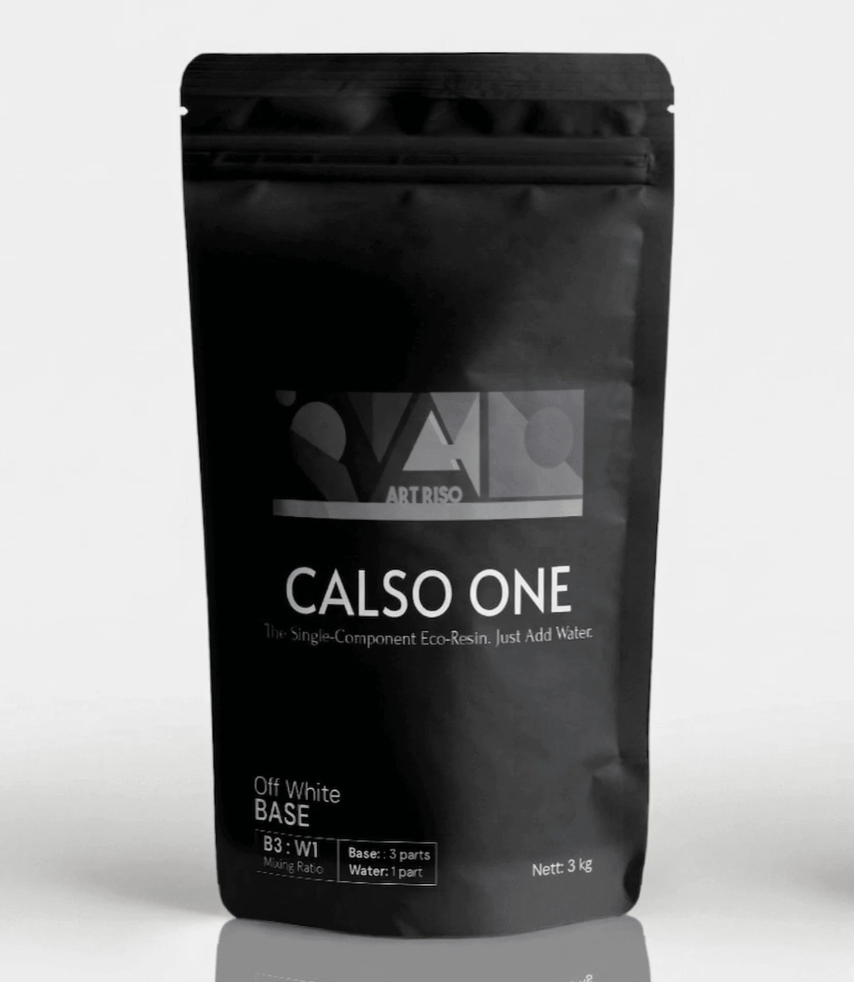 Calso One Off White 3kg eco resin kit — Artriso 