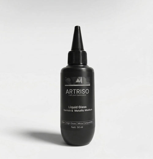 Artriso Liquid Glass Varnish 50ml — ultra high-gloss eco resin sealer