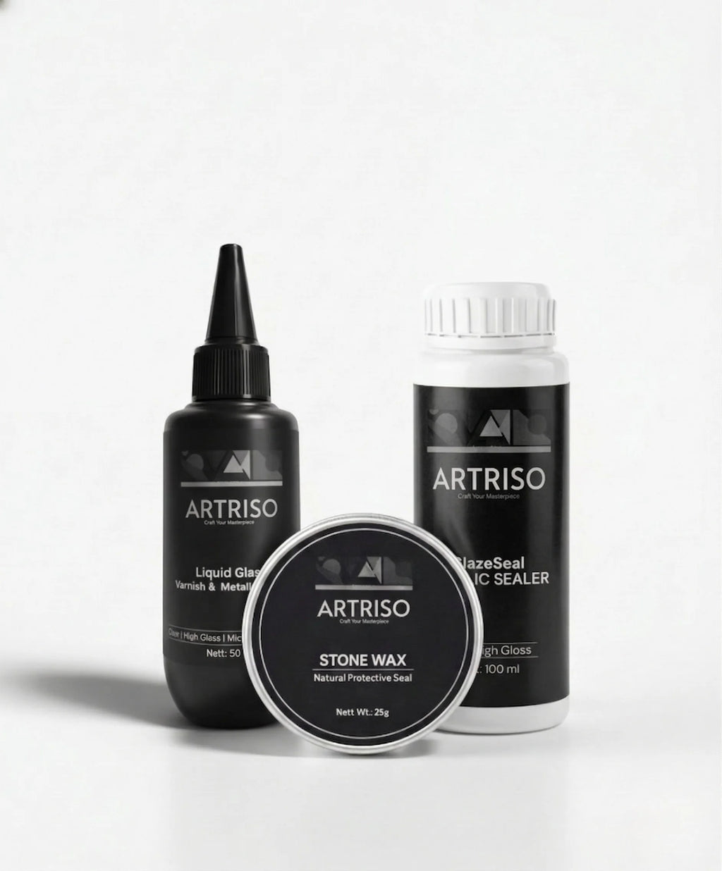 Artriso Ultimate Sealer Kit — GlazeSeal Liquid Glass and Stone Wax