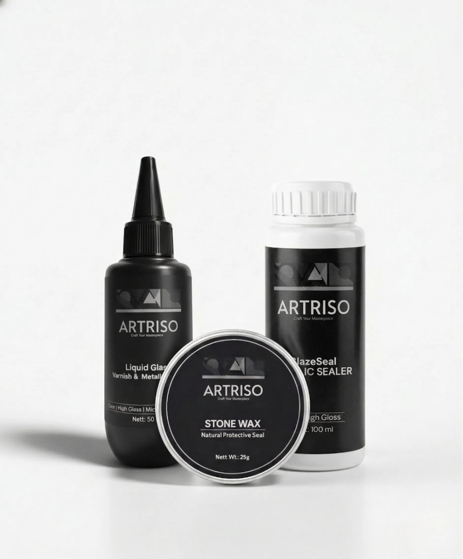 Artriso Ultimate Sealer Kit — GlazeSeal Liquid Glass and Stone Wax