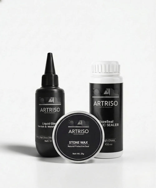 Artriso Ultimate Sealer Kit — GlazeSeal Liquid Glass and Stone Wax