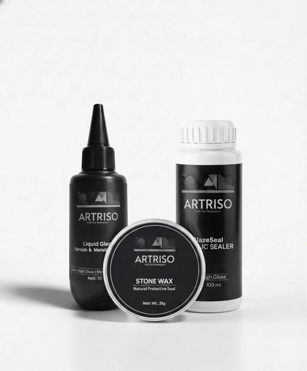 Artriso Ultimate Sealer Kit — GlazeSeal Liquid Glass and Stone Wax