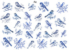 Artriso decal sticker A4 sheet — vintage design Set 1