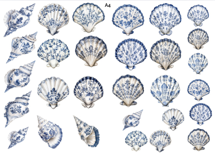 Artriso decal stickers Set 2 applied on eco resin trinket tray