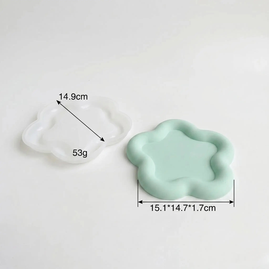 Cloud Trinket Tray Silicone Mould
