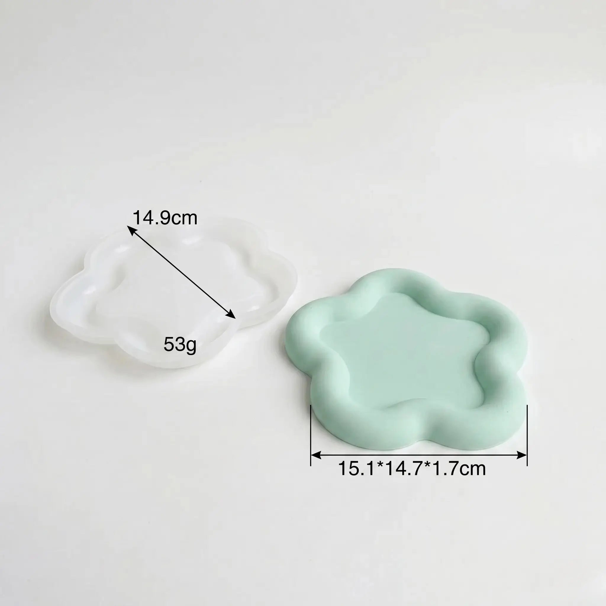 Cloud Trinket Tray Silicone Mould