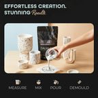 How to use Calso One — mix pour demould 
